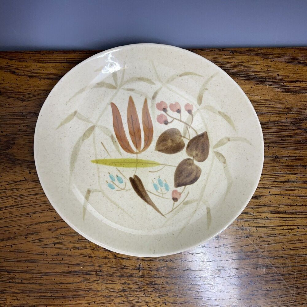 Vintage‎ Red Wing Bread & Butter Plate Random Harvest Atomic MCM USA